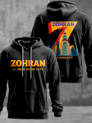 Men's Zohran for NYC New York Mayor Printed Hoodie