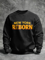 Men's Zohran for NYC New York Mayor Printed Crew Neck Sweatshirt