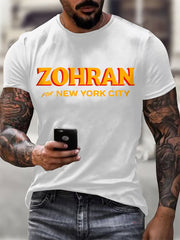 Men's Zohran for NYC New York Mayor Printed T-shirt