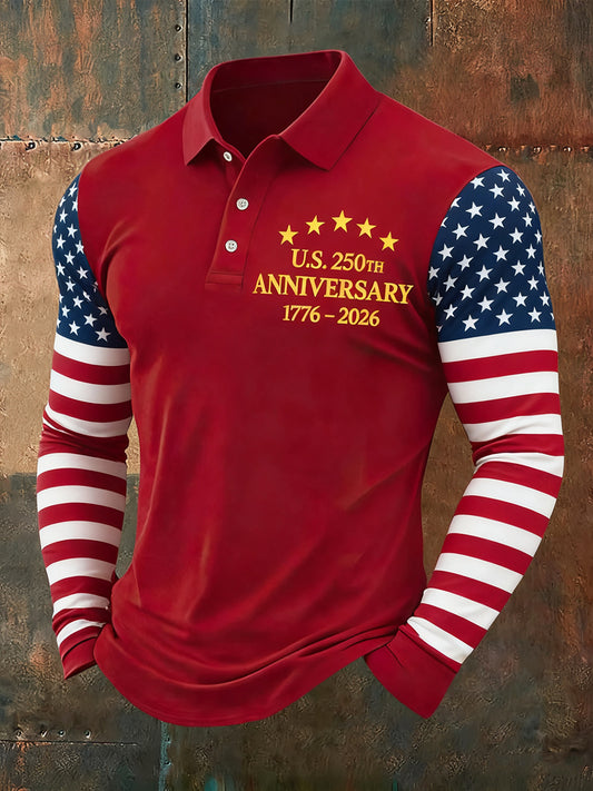 Men's  250th Anniversary Long-Sleeve T-Shirt