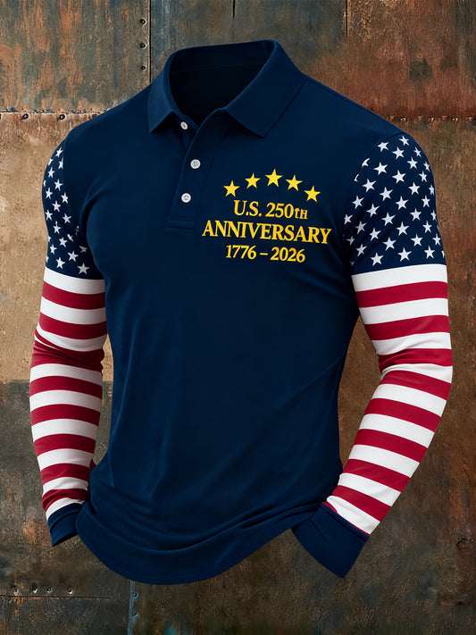 Men's  250th Anniversary Long-Sleeve T-Shirt