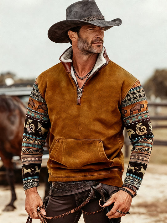 Men's Western-style Sweatshirt