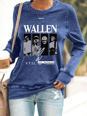 Women's Still The Problem Polyester Waisted Sweatshirt