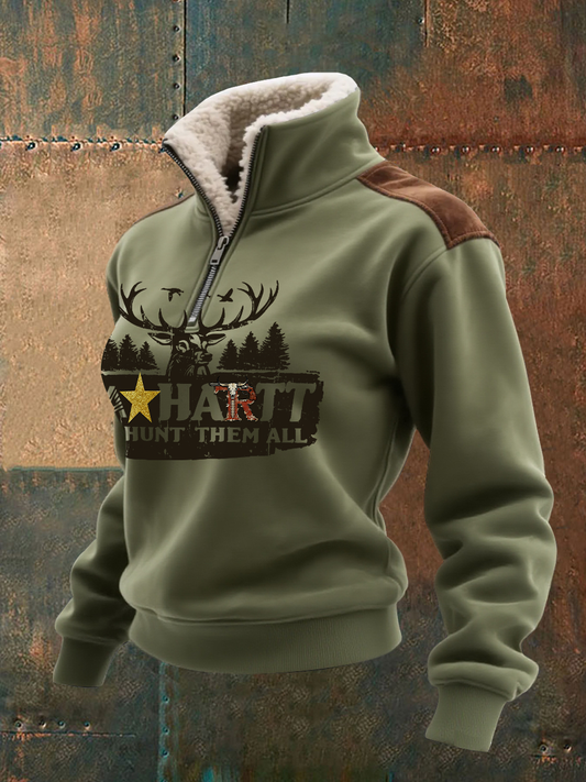 Women's Vintage Western Printed Casual Sweatshirt