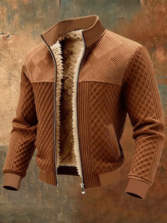 Men's Western Fleece-Lined Jacket
