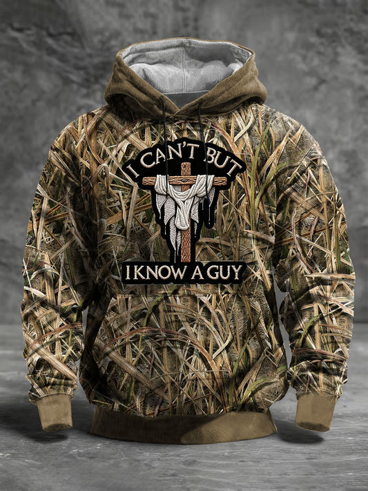 Men's I Can't But I Know A Guy Hoodie With Pockets