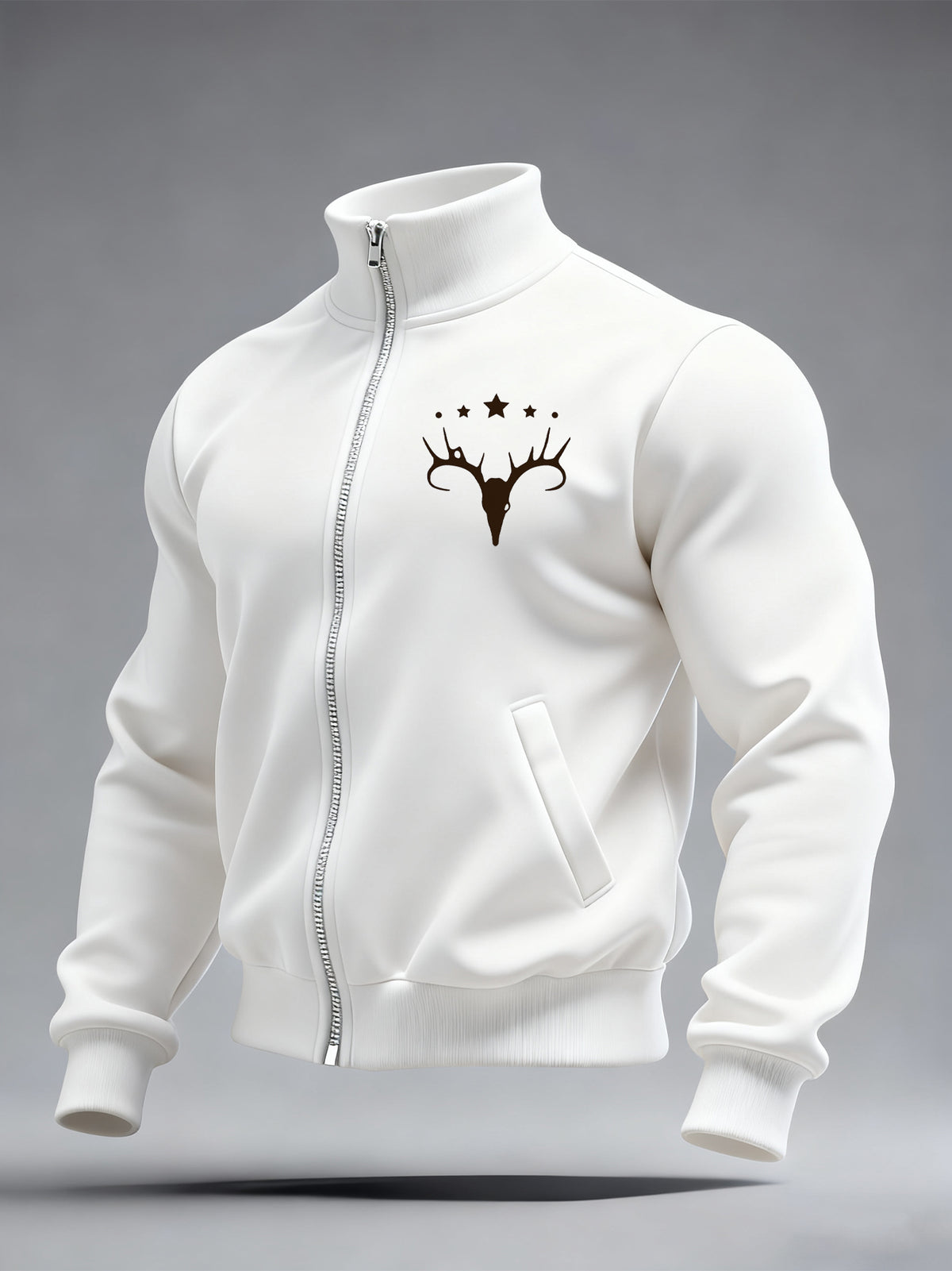 Men's Vintage Western Printed Coat