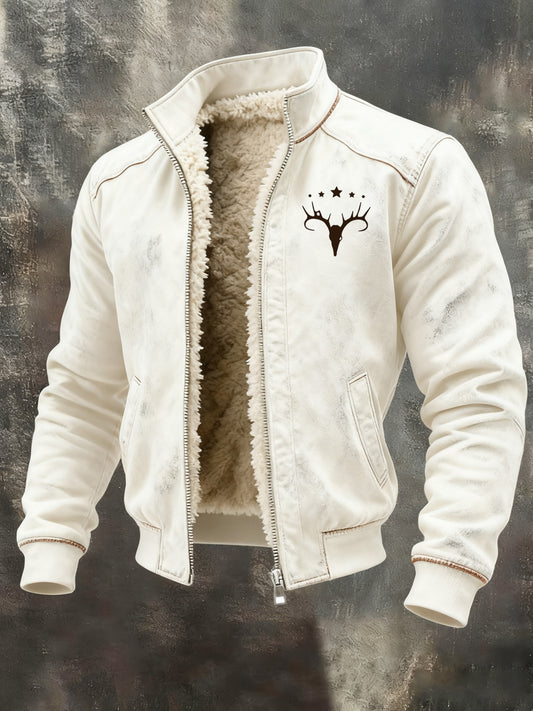 Men's Vintage Western Composite Fleece Jacket