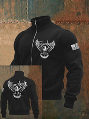 Men's Freedom Eagle Flag Zip-up Hoodie