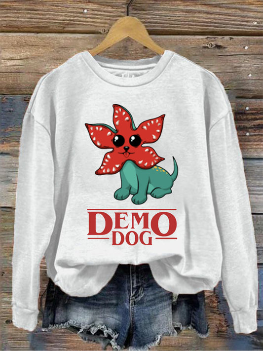 Women's Stranger Things Print Sweatshirt