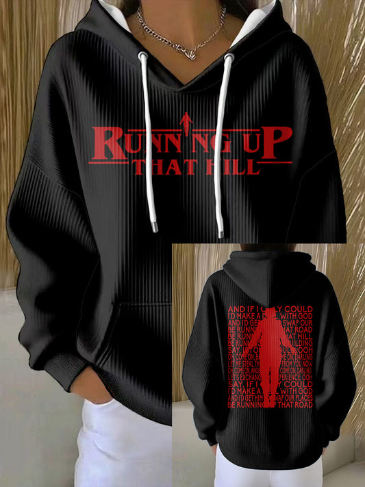 Women's Running up That Hill TV Series Inspired Hoodie