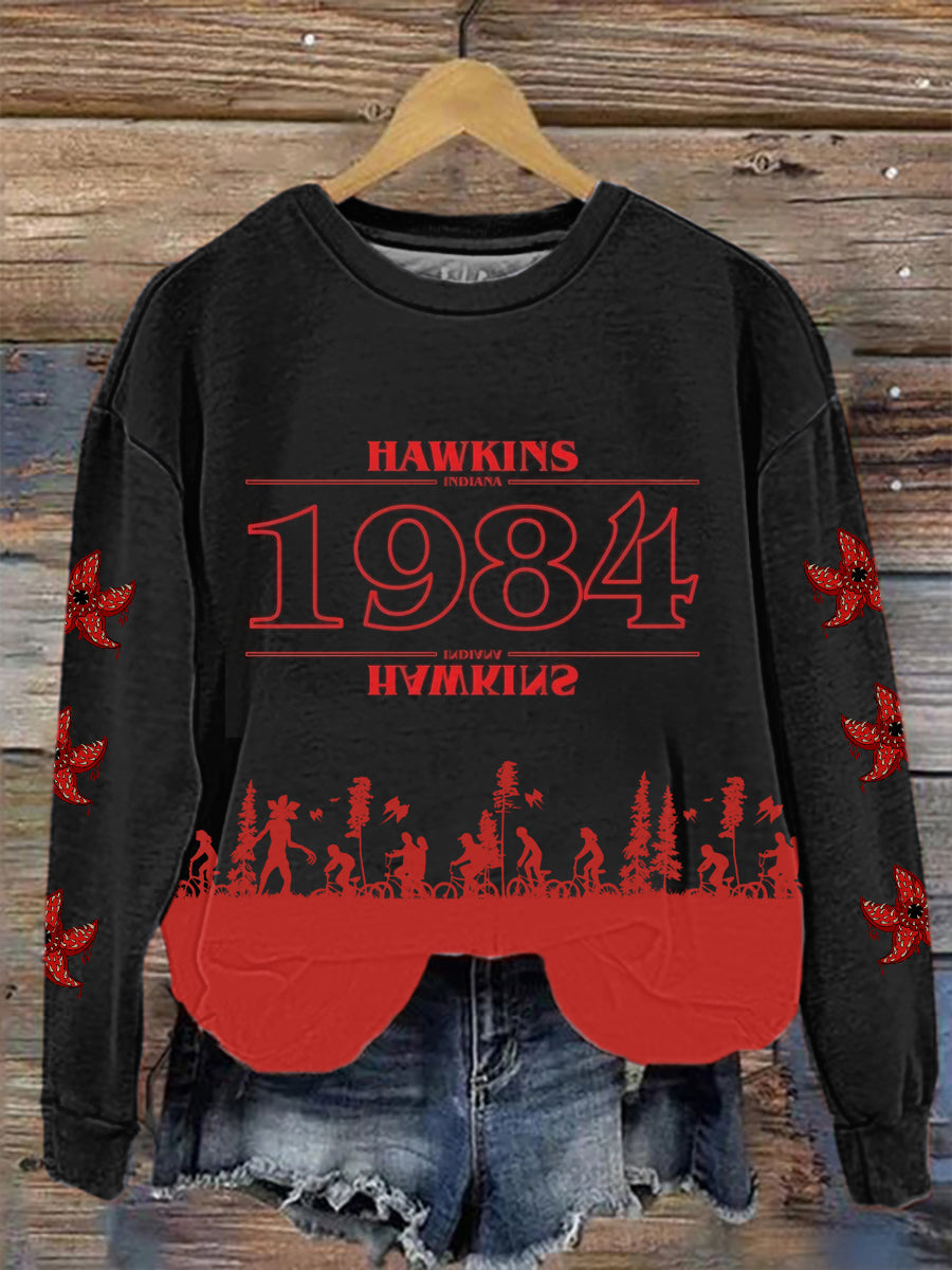 Women's 1984 Hawkins Indiana Regular Sweatshirt