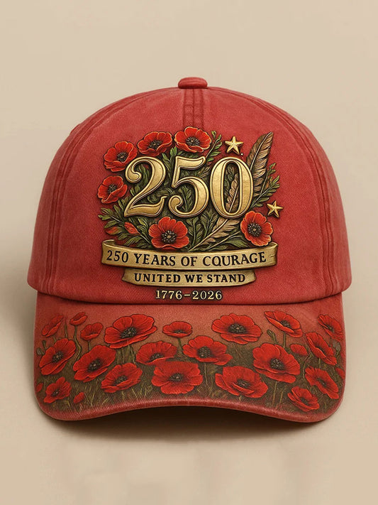 250 Printed Casual Unisex Cap