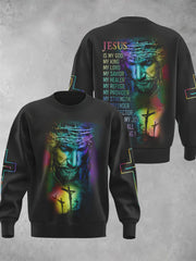 Men's Jesus Is My Everything  Christian Sweatshirt