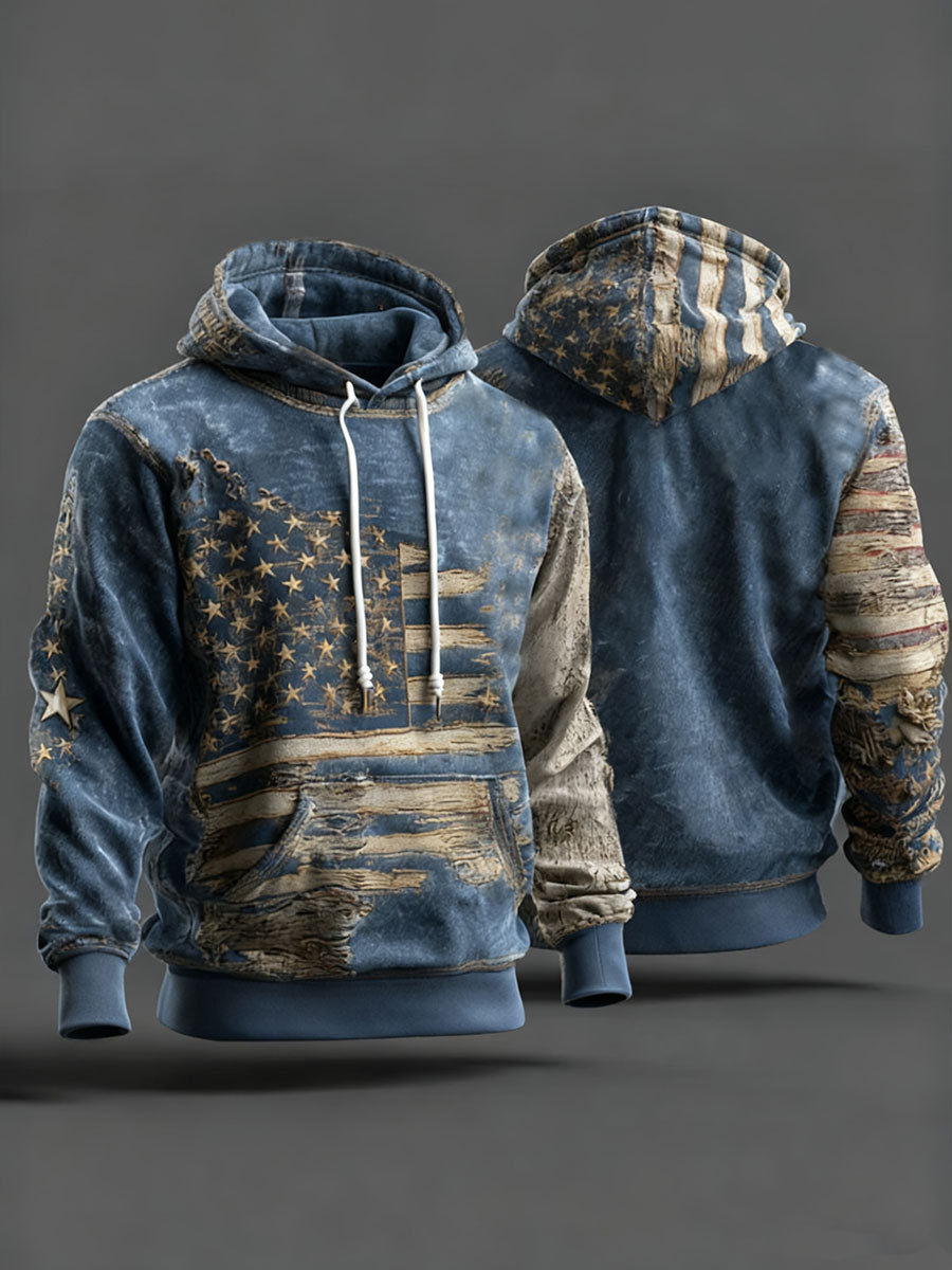 Men's  250 Print Casual Hoodie