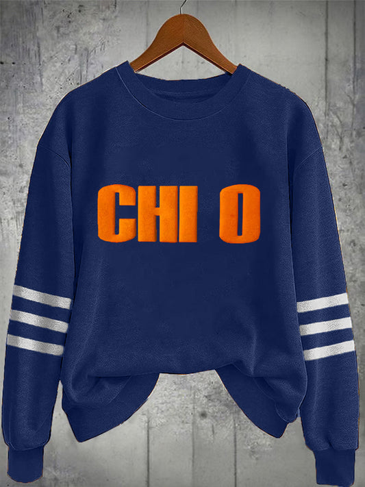 Women's Football Fans Lovers Gameday Casual Sweatshirt