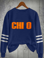 Women's Football Fans Lovers Gameday Casual Sweatshirt