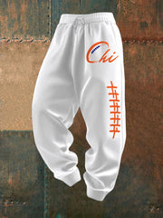 Men's Football Fans Lovers Gameday Casual Pants