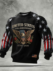 Men's  250 Printed Casual Sweatshirt