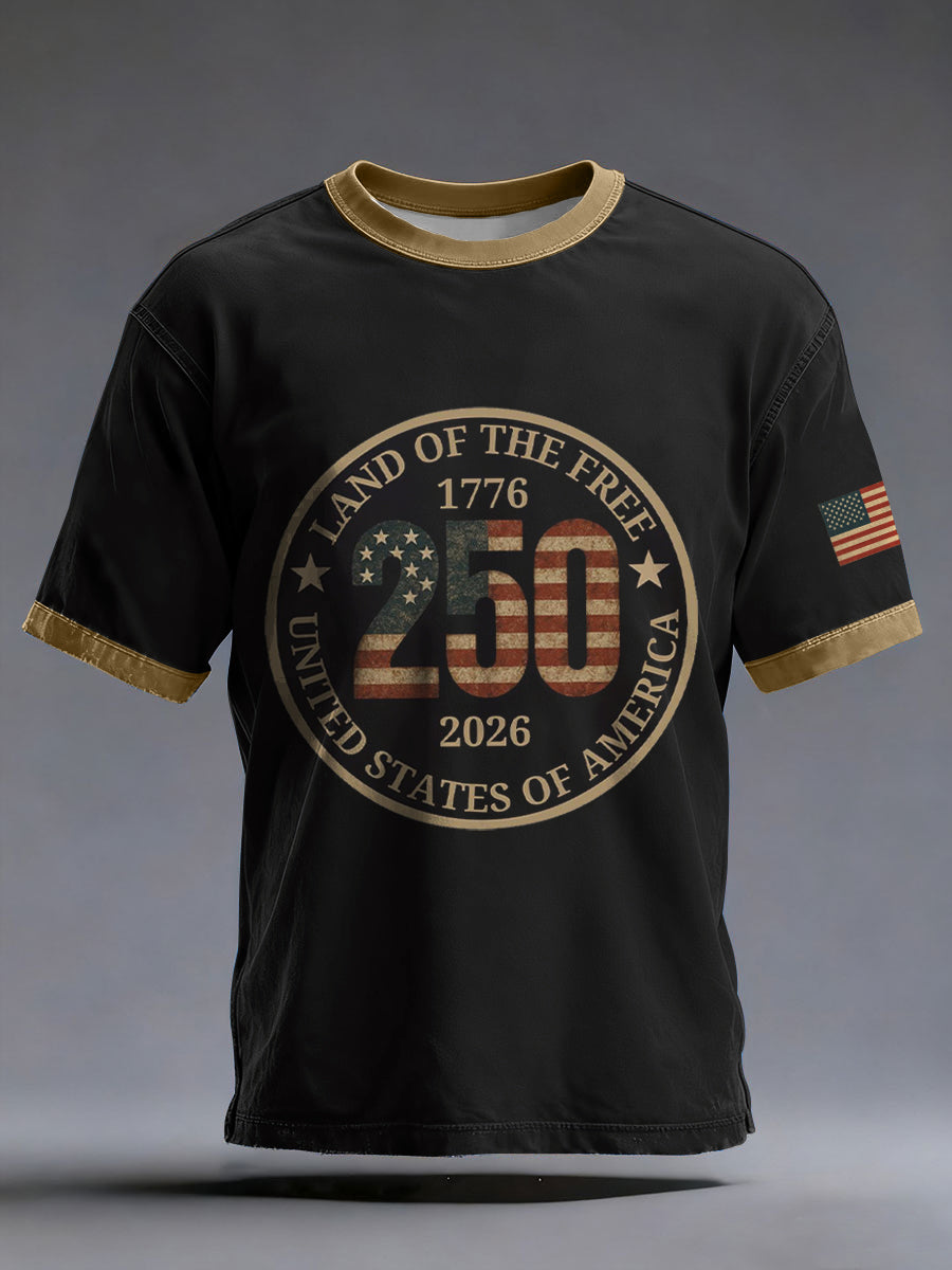 Men's  250th Anniversary Print T-Shirt