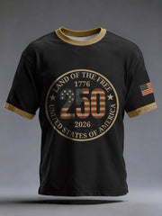 Men's  250th Anniversary Print T-Shirt