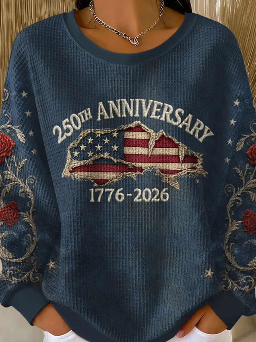 Women's  250 Printed Casual Sweatshirt