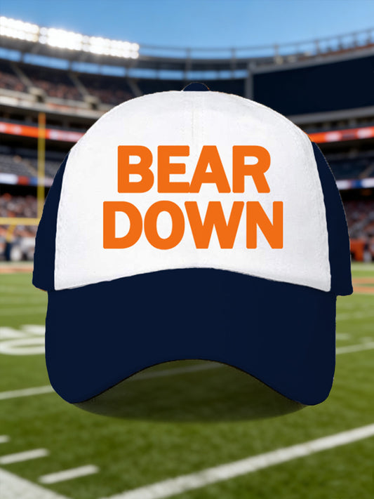 Unisex Bear Down Football Fans Gameday Hat