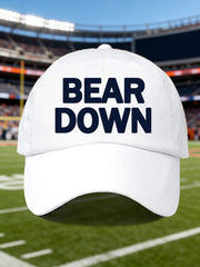 Unisex Bear Down Football Fans Gameday Hat