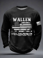 Men's Still The Problem Waffle Long Sleeve T-Shirt