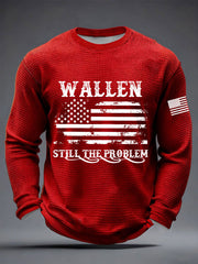 Men's Still The Problem Waffle Long Sleeve T-Shirt