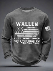 Men's Still The Problem Waffle Long Sleeve T-Shirt