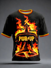 Men's Rock Music Inspired short sleeves t-shirt