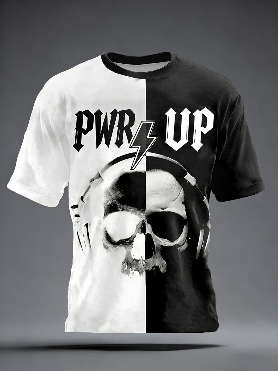 Men's Rock Music Inspired short sleeves t-shirt