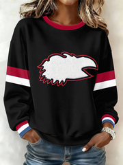Women's Basketball Printed Regular Sweatshirt