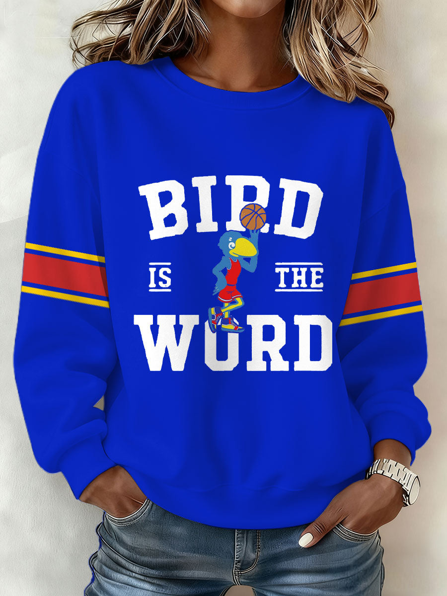 Women's Basketball Lover University Printed Sweatshirt