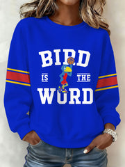 Women's Basketball Lover University Printed Sweatshirt