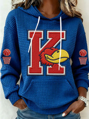 Women's Basketball Printed Hoodie