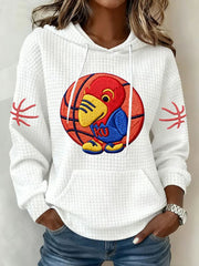 Women's Basketball Printed Hoodie