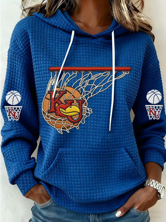 Women's Basketball Printed Hoodie