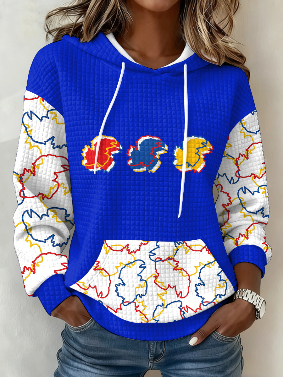 Women's Basketball Lover University Printed Hoodie