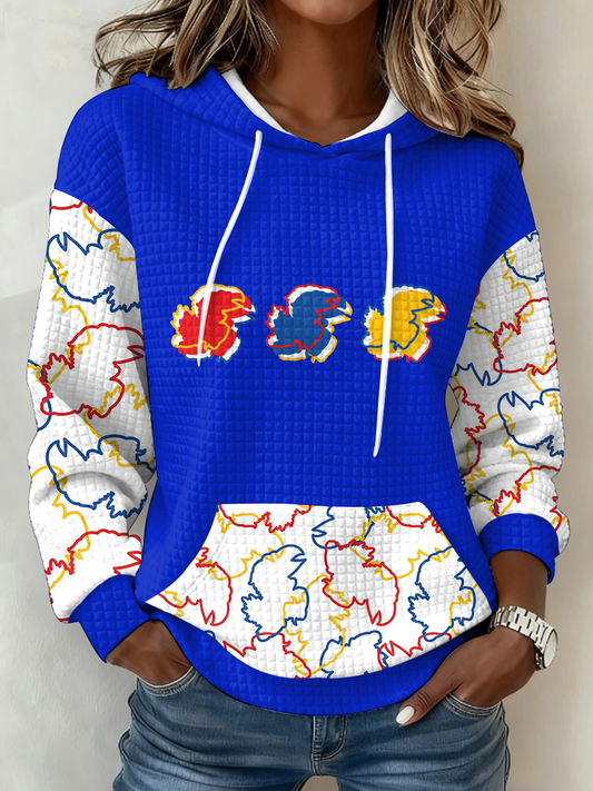 Women's Basketball Lover University Printed Hoodie