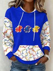 Women's Basketball Lover University Printed Hoodie