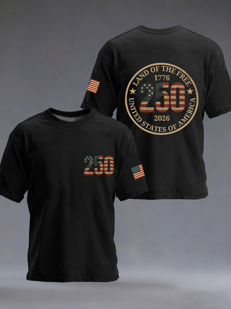 Men's  250th Anniversary Print T-Shirt
