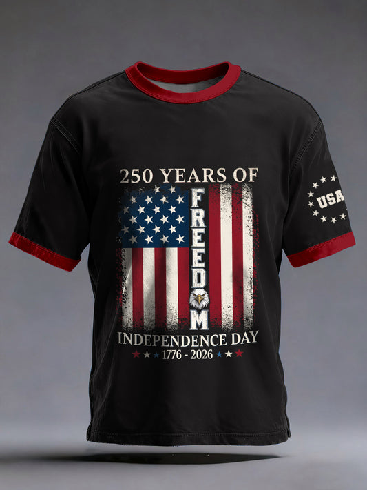 Men's  250th Anniversary Print T-Shirt