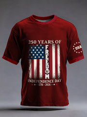 Men's  250th Anniversary Print T-Shirt