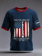 Men's  250th Anniversary Print T-Shirt