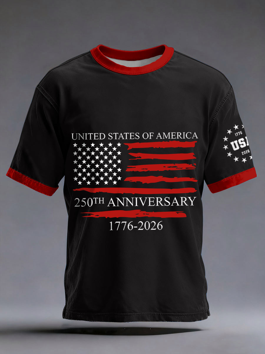Men's  250th Anniversary Print T-Shirt