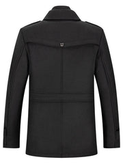 Men's Business Warm Woolen Coat