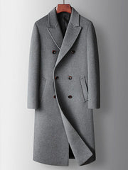 Men's Casual Comfortable Outerwear Manteau long britannique Tommy