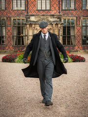 Men's Casual Comfortable Outerwear Manteau long britannique Tommy